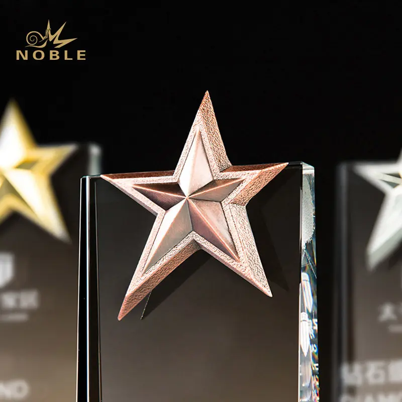 Noble Awards jade crystal glass awards supplier For Sport games 3