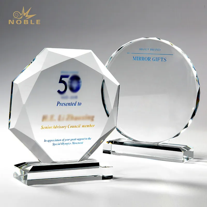 portable personalised glass plaque premium glass supplier For Awards 2