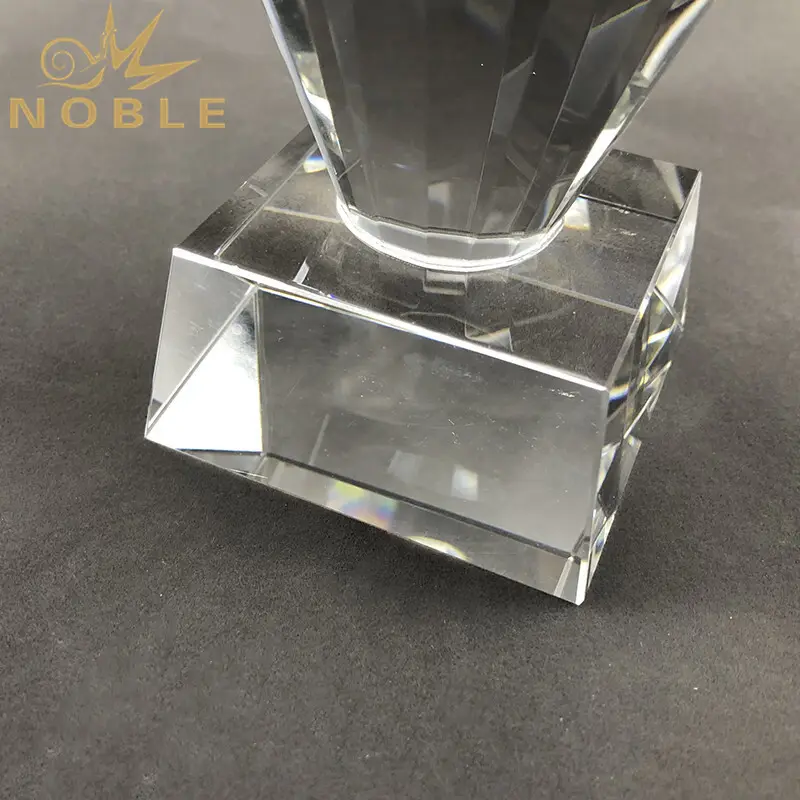 Noble Awards solid mesh glass plaque trophy customization For Sport games 2