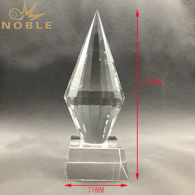 Noble Awards solid mesh glass plaque trophy customization For Sport games 3