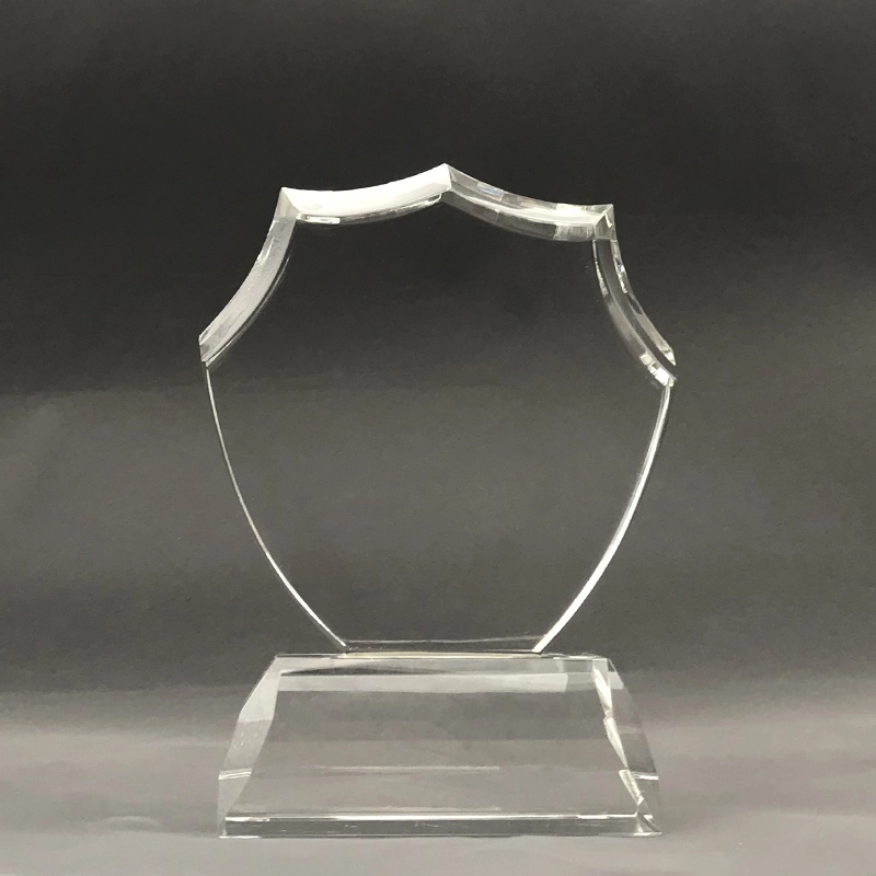 Engraved Crystal Award Crystal Features A Uniquely Shaped Crystal With Beautiful Beveled 1