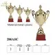 solid mesh trophy metal K9 Crystal supplier For Sport games 4