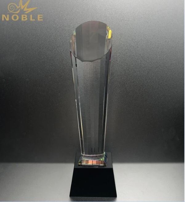 Blank Diamond Pillar Crystal Trophies Awards 1