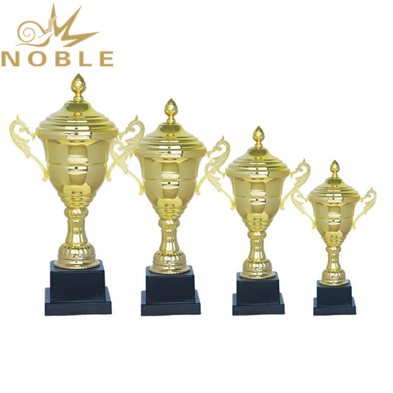 Professional manufacturer free printing logo gold metal sports trophy cup trophy 1