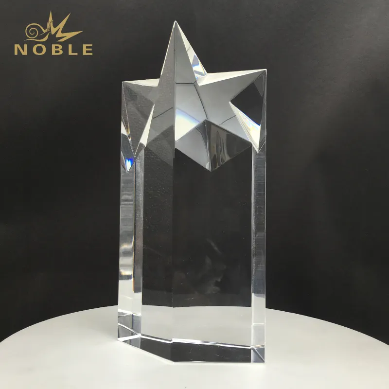 Noble Awards jade crystal etched glass awards and gifts ODM For Sport games 2