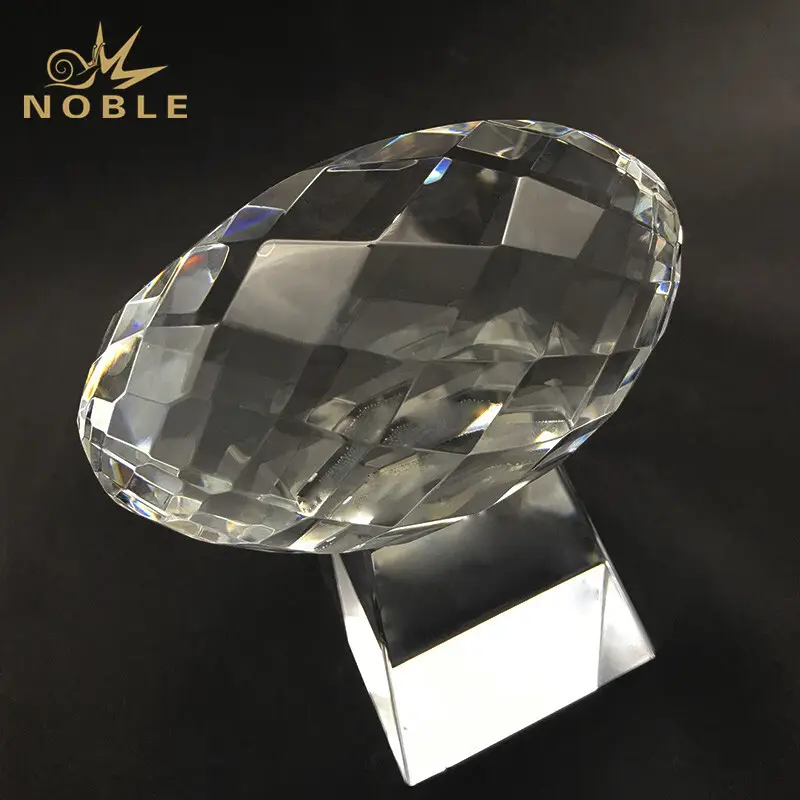 Noble Awards solid mesh glass trophy manufacturers ODM For Awards 3