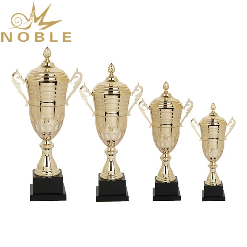 Best selling high quality gold metal cup trophy for sports championships 1