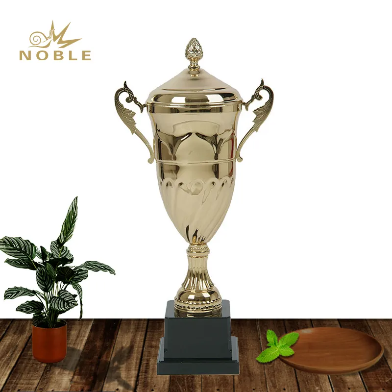 Noble Awards Aluminum custom metal trophy manufacturer For Sport games 4
