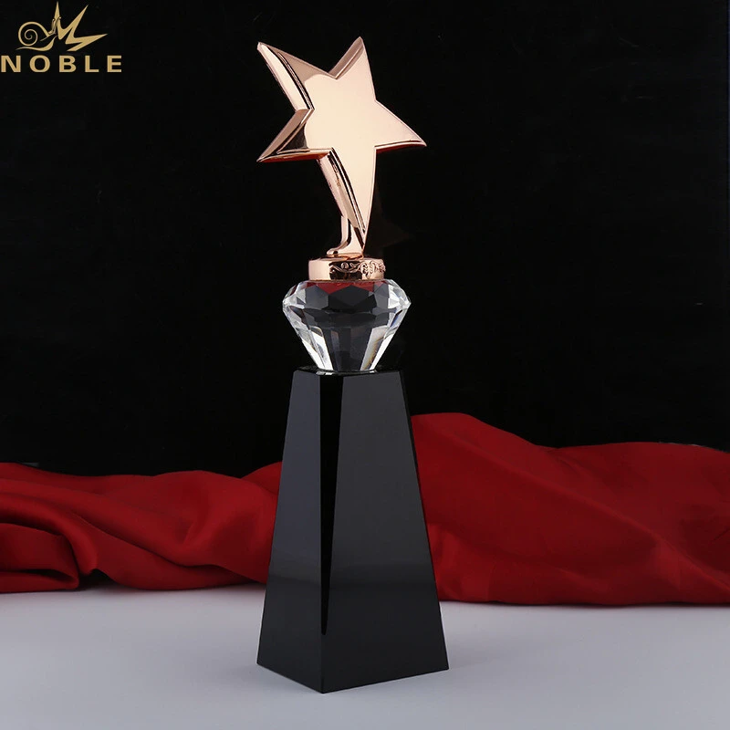 Metal Star Trophy Standing Star Award Sports Star Achievement Award 1