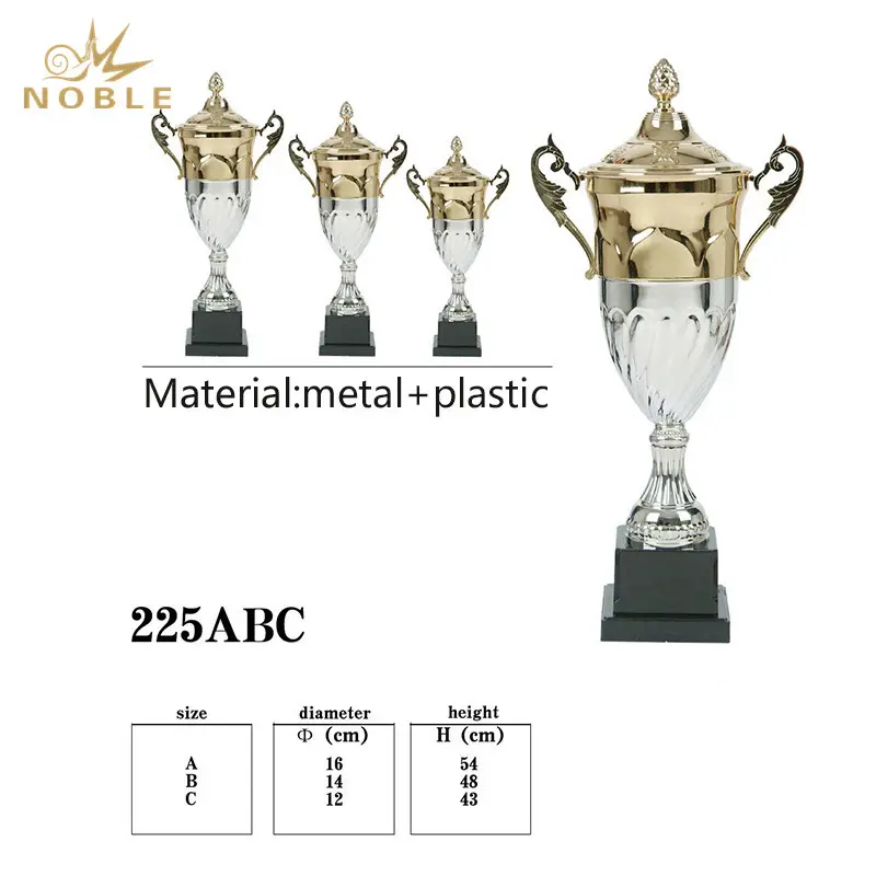 Noble Awards K9 Crystal metal trophy toppers manufacturer For Sport games 3