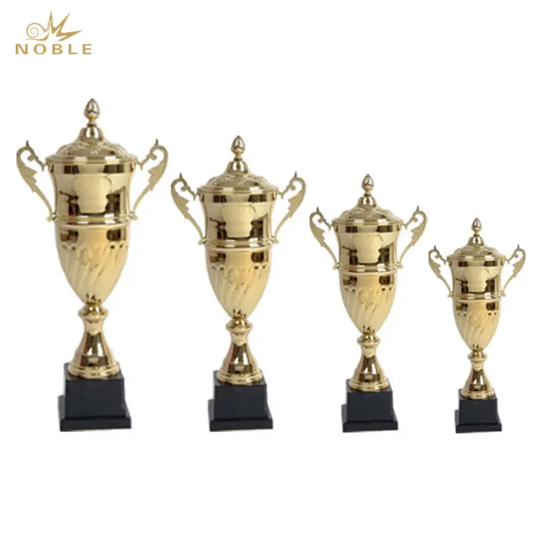 durable metal football trophy K9 Crystal with Gift Box For Awards 2