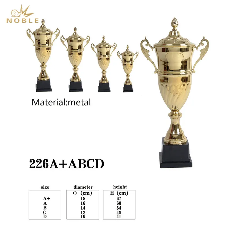 durable metal football trophy K9 Crystal with Gift Box For Awards 4