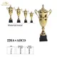 durable metal football trophy K9 Crystal with Gift Box For Awards 4
