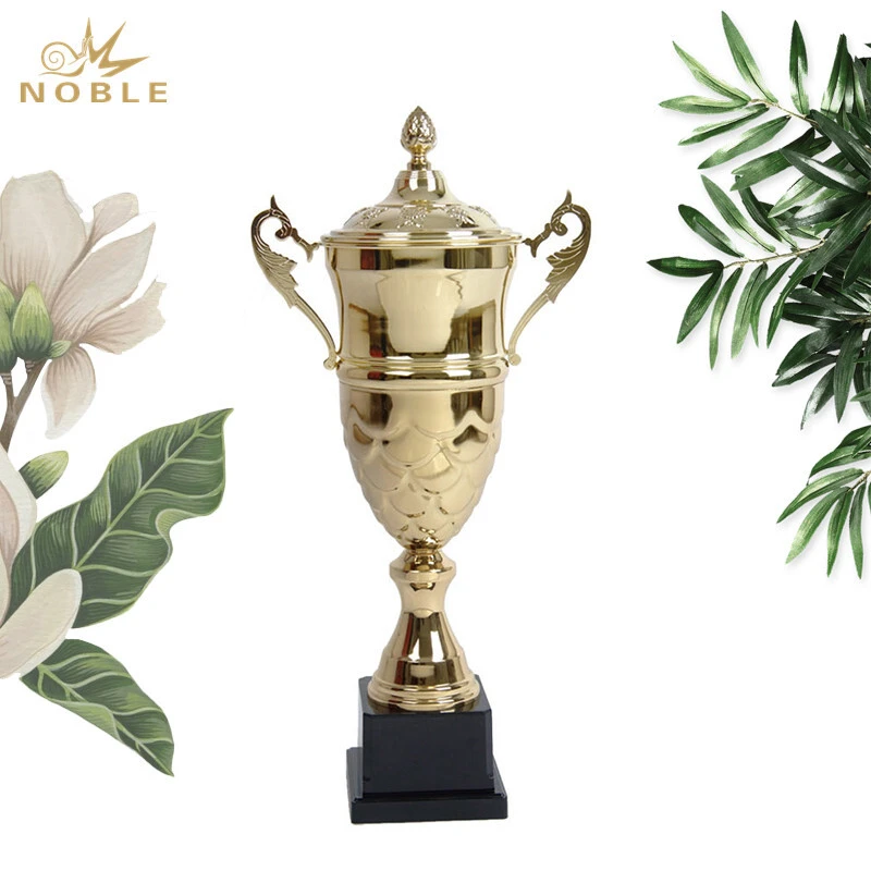 Decade Awards Cup Trophy Gold Metal Corporate Cup Award  Engraved Plate on Request 1
