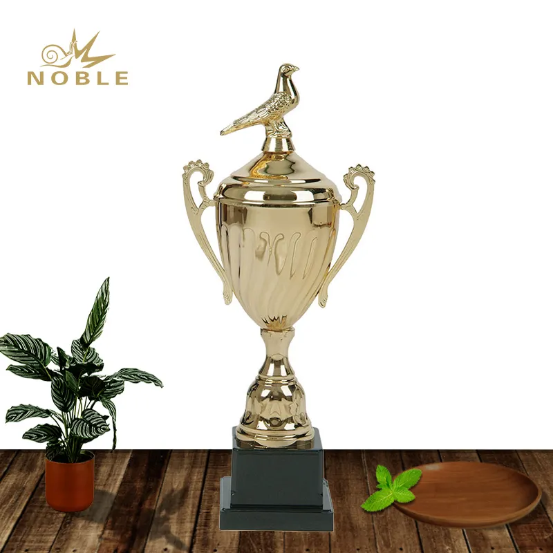 Noble Awards high-quality metal football trophy supplier For Sport games 4