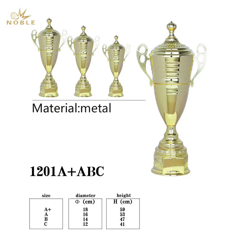 Noble Awards Aluminum metal football trophy factory For Awards 2
