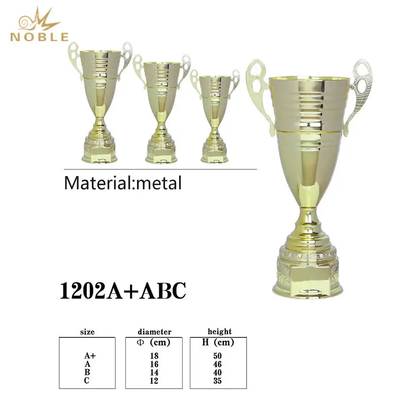Noble Awards Aluminum metal trophy manufacturer For Awards 2