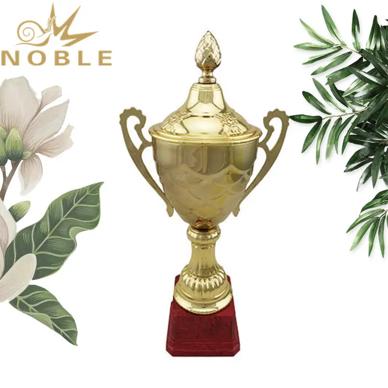 Noble Awards metal gold trophy cup free sample For Awards 2
