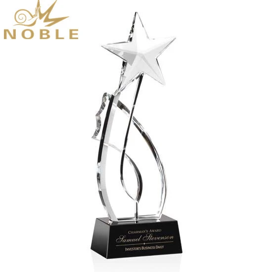 New Design Crystal Trophy Star Crystal Award Wholesale Sports Trophy 1