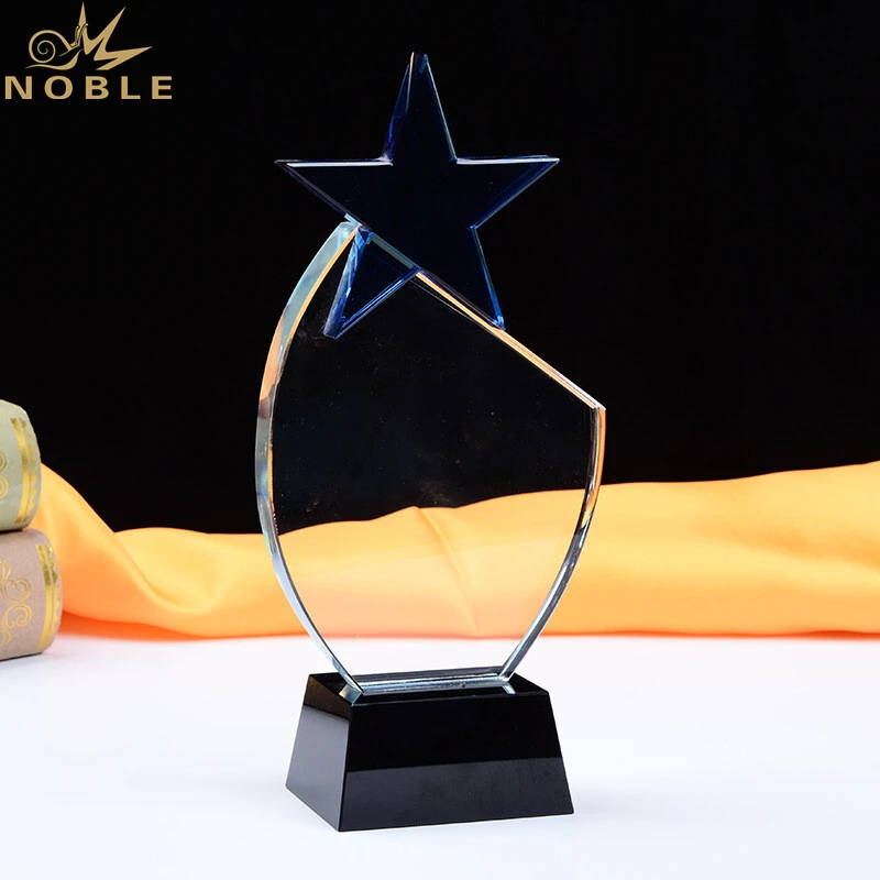 K9 Crystal Star Award Craft Customize Logo Star Shape Crystal 1