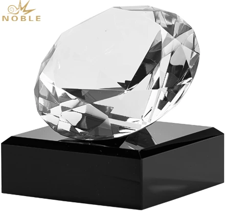 Diamond Shaped Crystal Blank Award Trophy For Wedding Gift 1