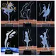 solid mesh glass golf trophies jade crystal supplier For Awards 1