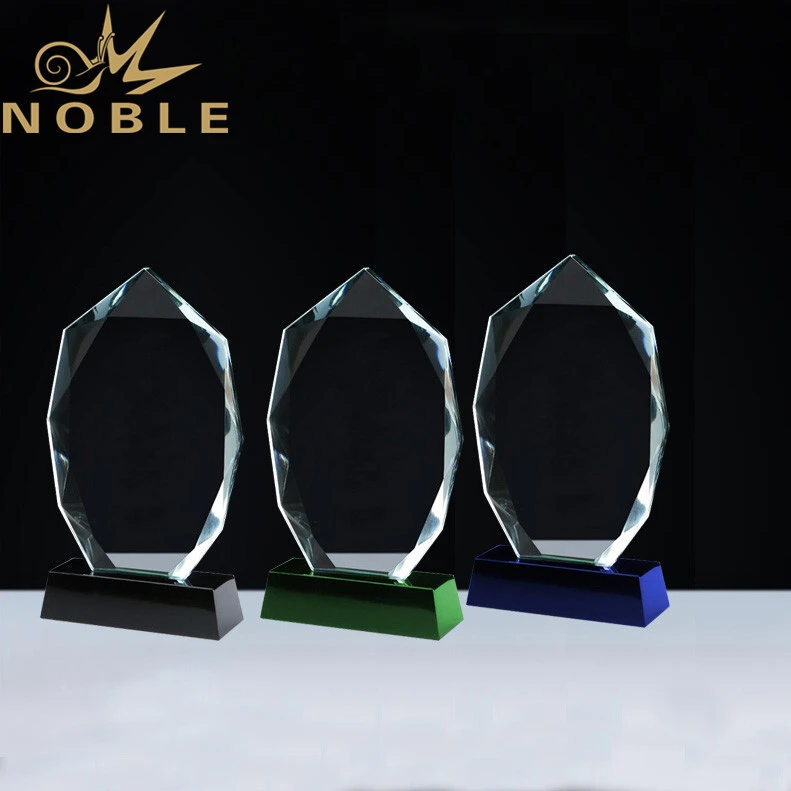 Noble Custom Free Engraving Diamond Cutting Crystal Plaque Award 1