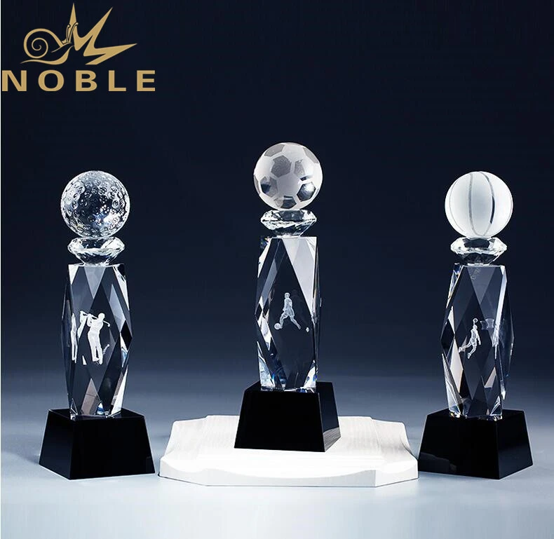 Noble High Quality Custom Engraving Crystal Sports Awards 1
