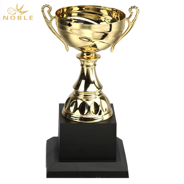 New Design Custom Printing Metal Sports Cup Trophy with Black Base 1