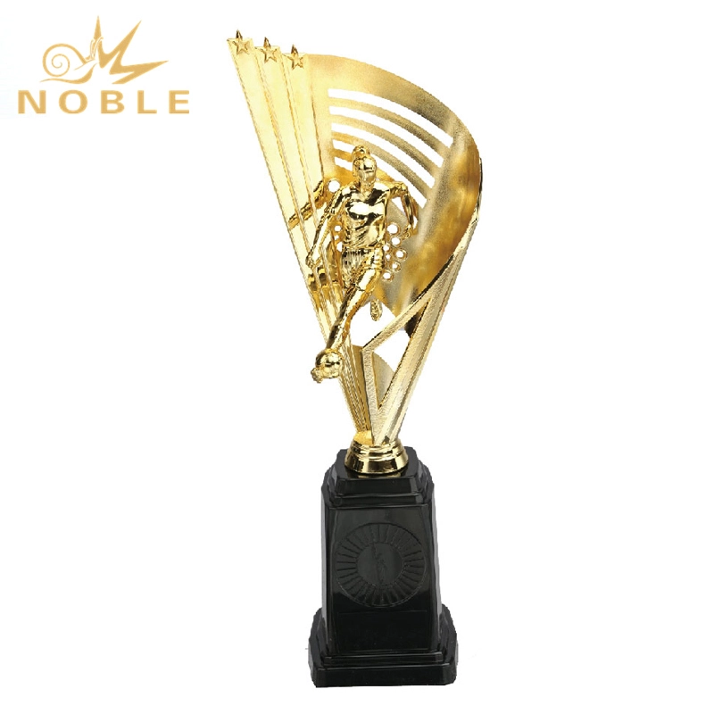 High Quality Plastic Soccer Trophy for Female 1