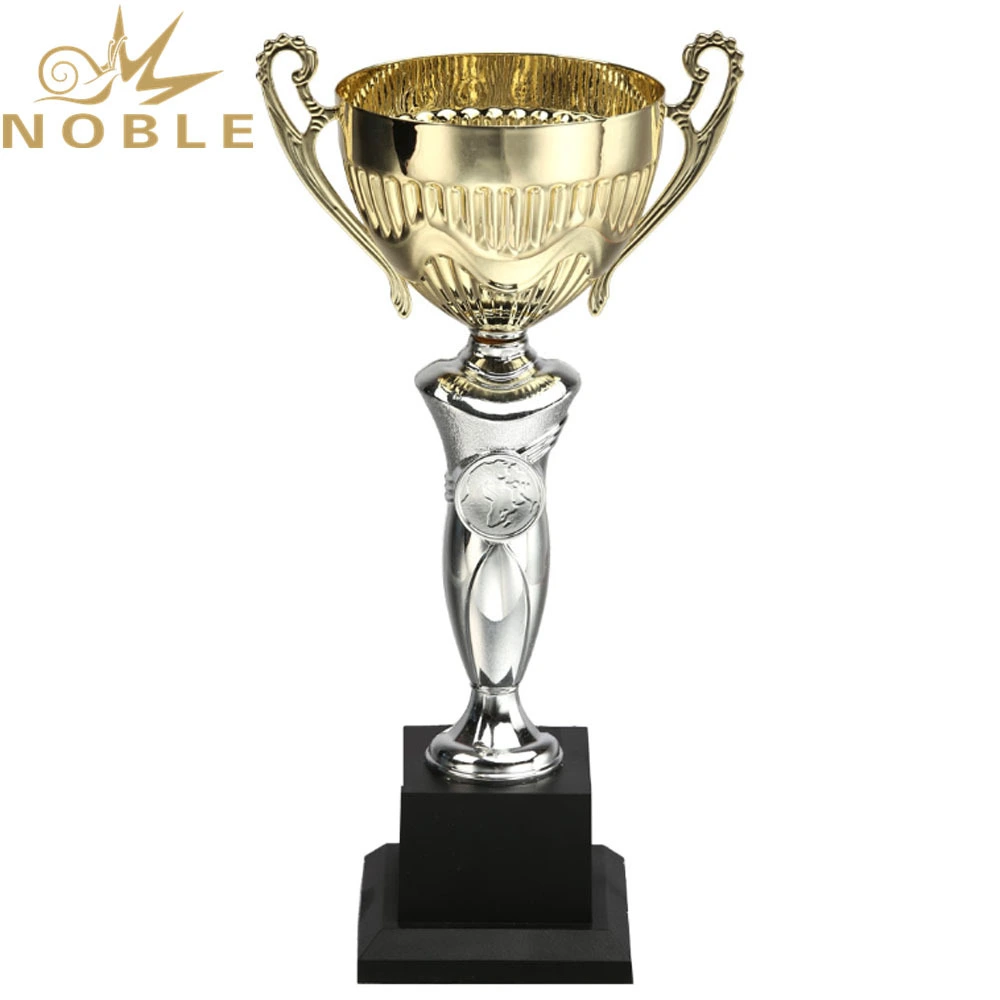 Shiny Gold Silver Metal Champion Cup Trophy 1