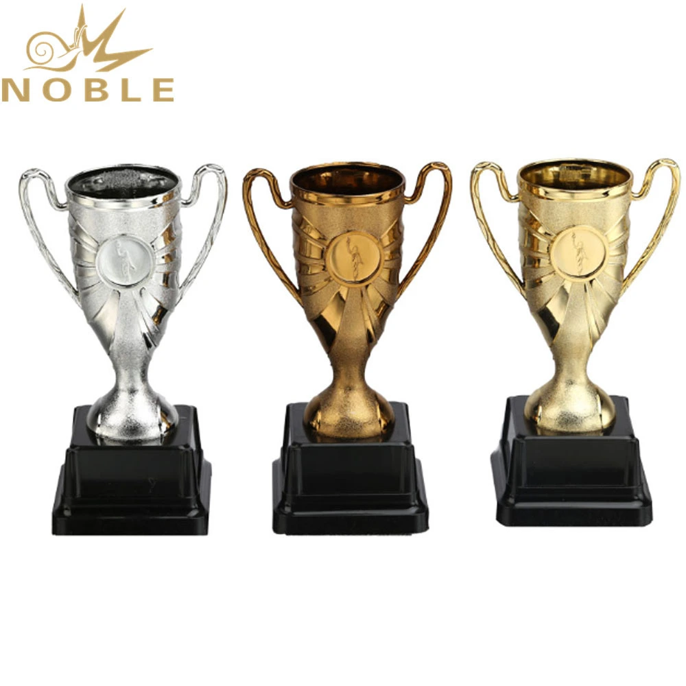 Gold Silver & Bronze Plastic Cup Trophy 1