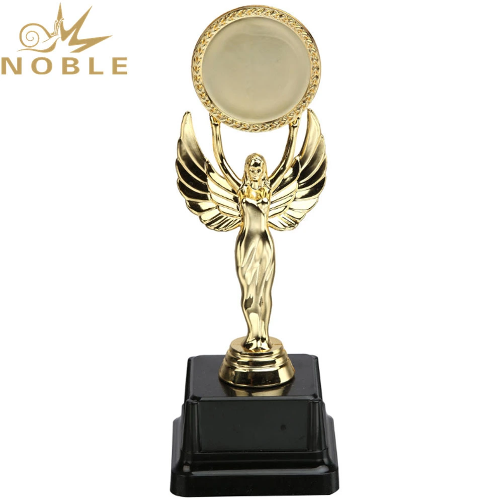 Custom Plastic Figurine Award with Your Logo Printed 1