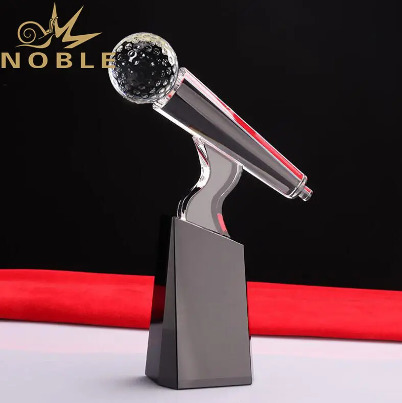 Noble Awards durable clear trophy customization For Awards 2