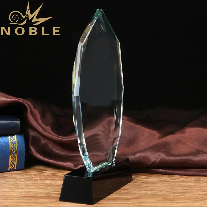 Noble Awards durable jade glass trophy OEM For Awards 5