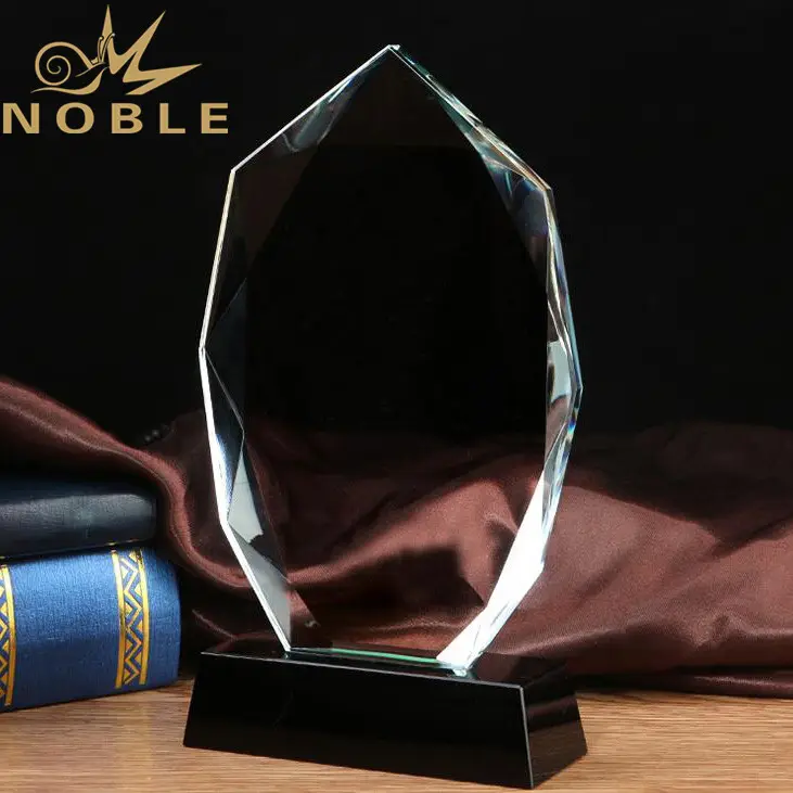 Noble Awards durable jade glass trophy OEM For Awards 2