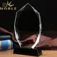 Noble Awards durable jade glass trophy OEM For Awards 2