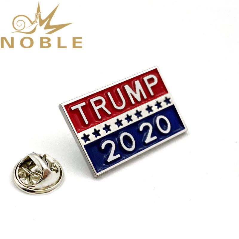 Custom 2020 American Vote Trump Lapel Pin Badges in Stock 1