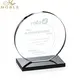 Noble Awards jade crystal round glass trophy buy now For Sport games 2
