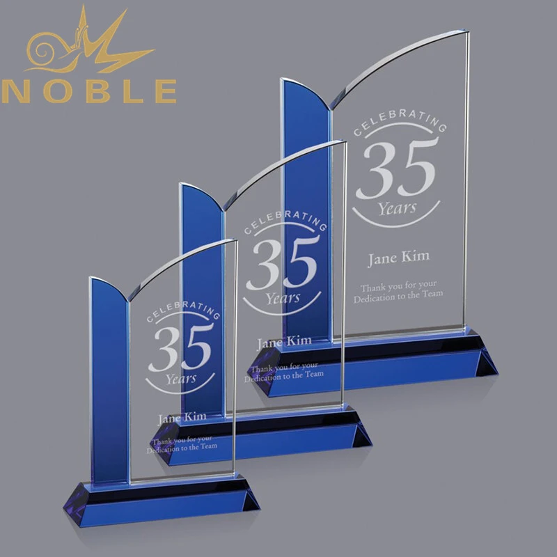 Custom Engraving Anniversary Souvenir Crystal Award Trophy 1