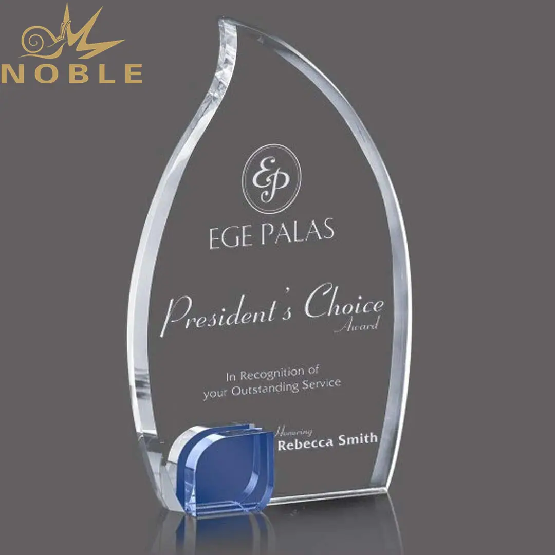 Noble Awards jade crystal customized Crystal Trophy OEM For Sport games 2