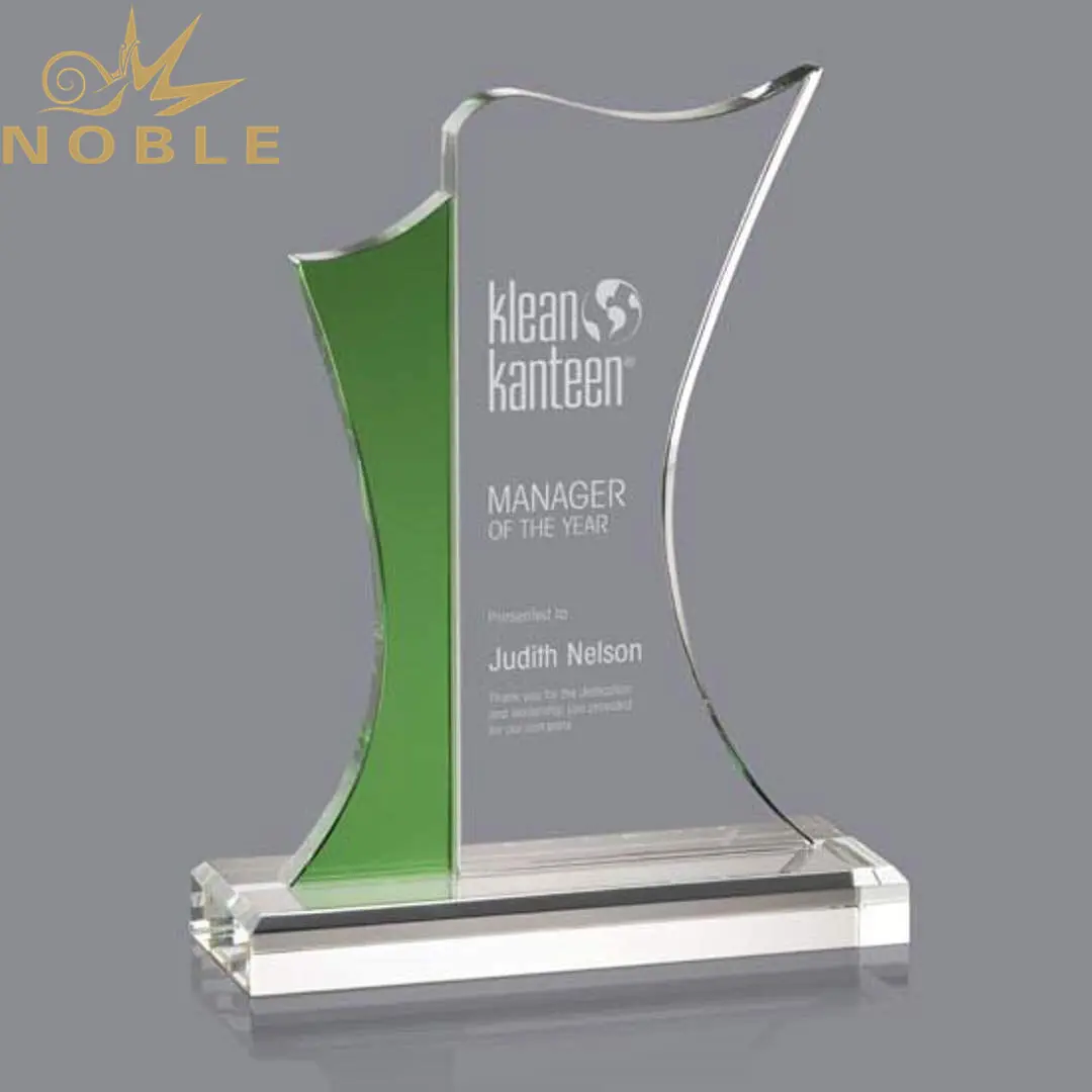 Noble Awards premium glass glass trophy design customization For Gift 2