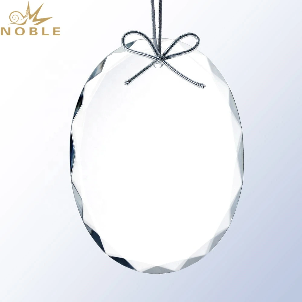 Premium Glass Oval Ornament for Christmas Decoration Gifts 1