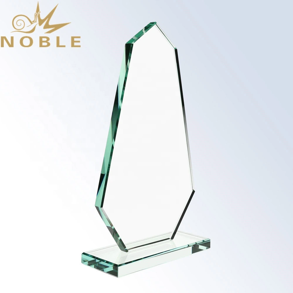 Excellent New Design Custom Jade Glass Plaque Trophy with Your Engraving 1