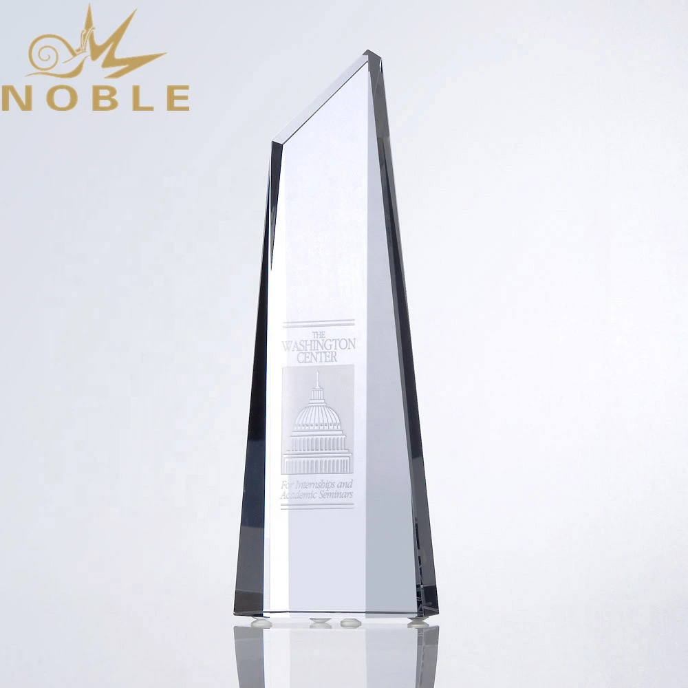Noble Custom Polygon Crystal Obelisk Trophy 1