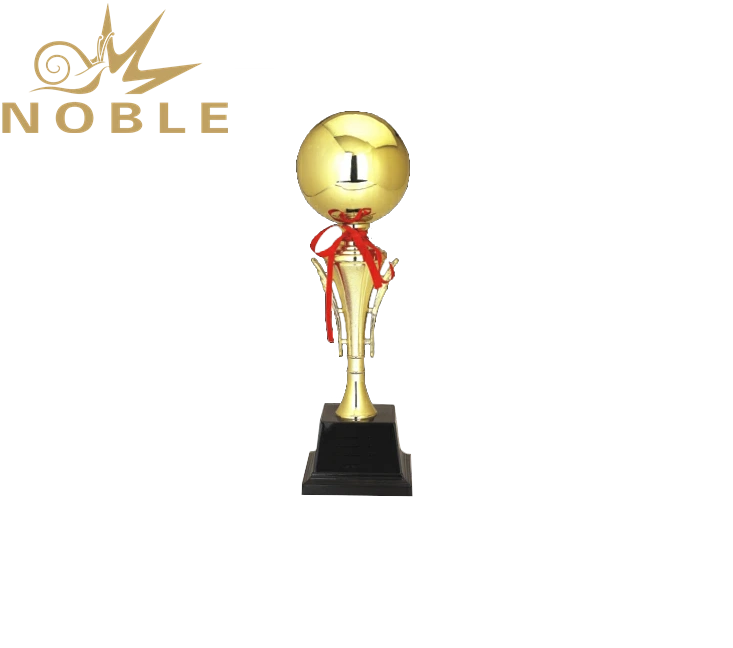 Noble New Design Gold Ball Unique Metal Trophy 1