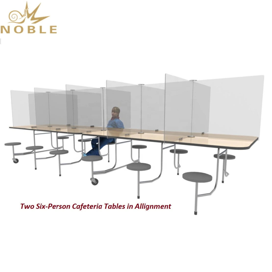 Professional custom acrylic desk partition Acrylic Counter Sneeze Guard Cafeteria Table Dividers 1