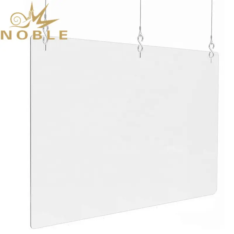Noble Awards custom sneeze guard glass supplier for hospital 2