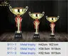 solid mesh trophy metal Gift Box with Gift Box For Sport games 2