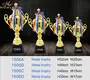 Breathable large metal trophy cup metal for wholesale For Awards 2